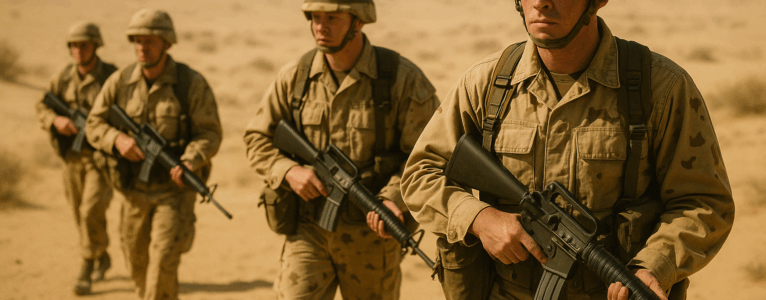 Unveiling Rangers, Desert Storm